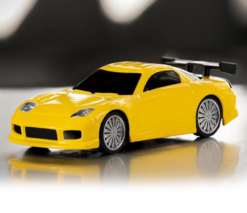 Fotografie produktu: TURBO RACING 1/76 C71 On-Road SPORT RC Car RTR (žlutá)
