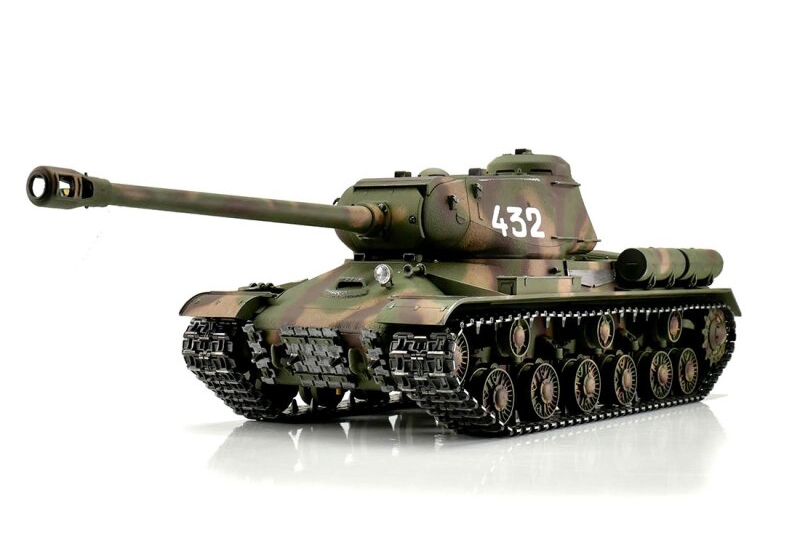 Fotografie produktu: TORRO tank PRO 1/16 RC IS-2 1944 vícebarevná kamufláž - Airsoft BB