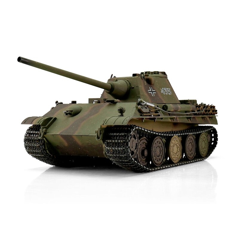 Fotografie produktu: TORRO tank PRO 1/16 RC Panther F vícebarevná kamufláž - infra IR - Servo