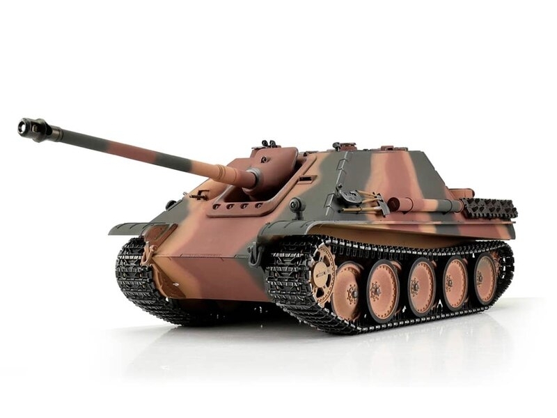 Fotografie produktu: TORRO tank PRO 1/16 RC Jagdpanther vícebarevná kamufláž - infra IR - Servo