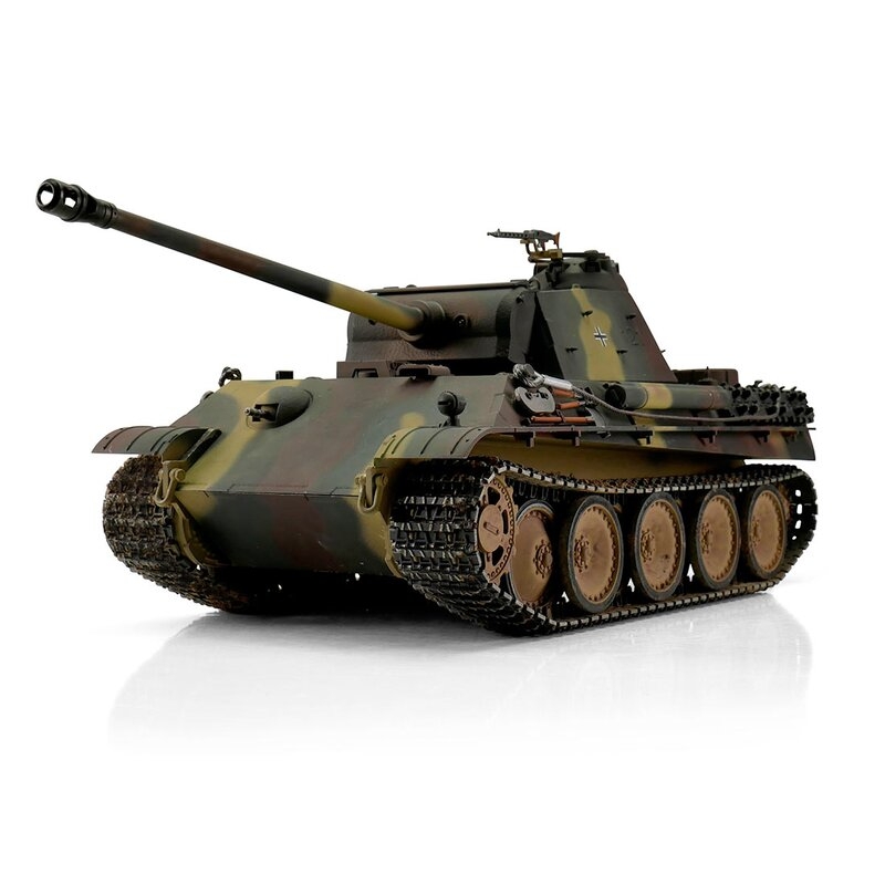 Fotografie produktu: TORRO tank PRO 1/16 RC Panther G vícebarevná kamufláž - infra IR - kouř z hlavně