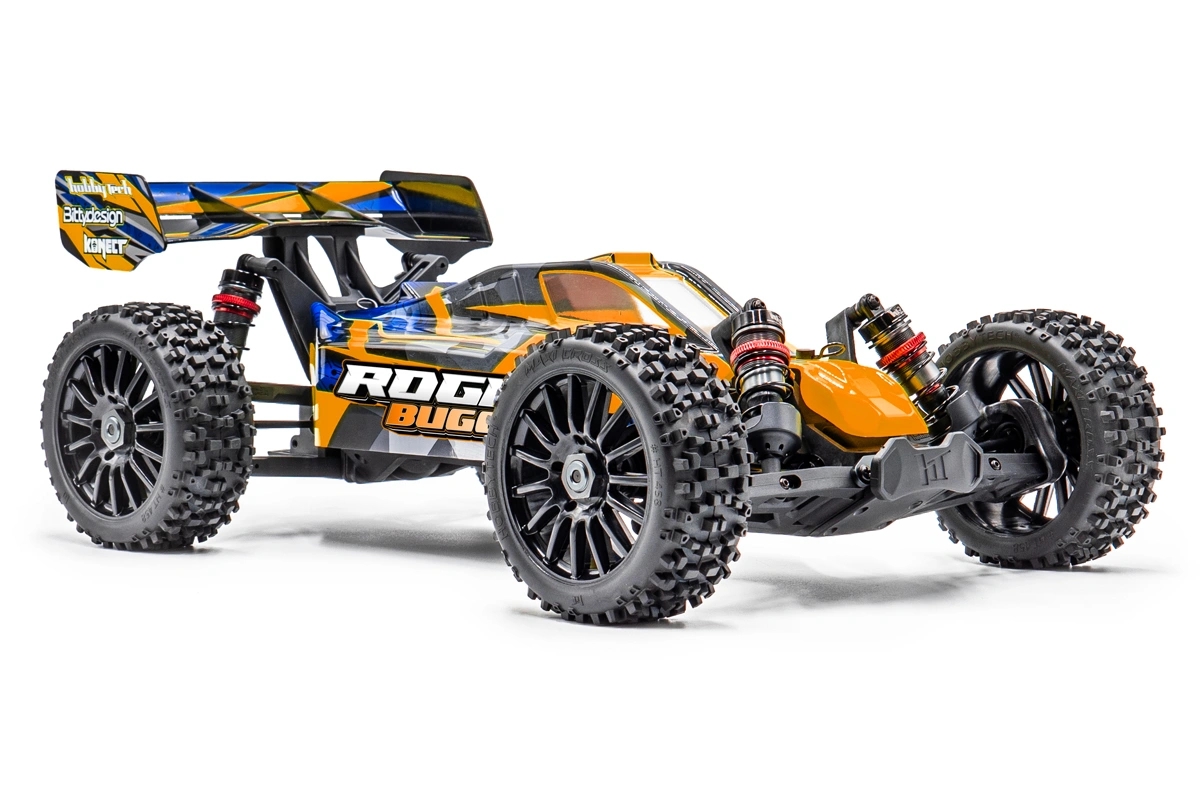 Fotografie produktu: HOBBYTECH Rogue Buggy 3S BRUSHLESS RTR 4wd - oranžová
