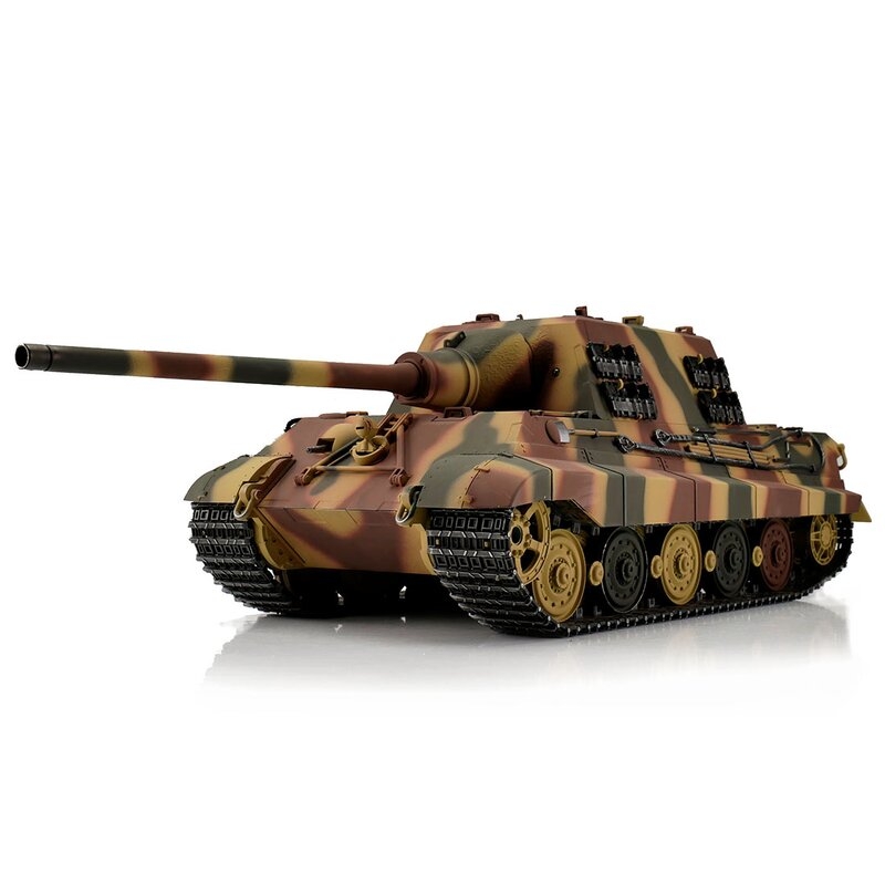 Fotografie produktu: TORRO tank PRO 1/16 RC Jagdtiger vícebarevná kamufláž - BB Airsoft včetně zákluzu hlavně