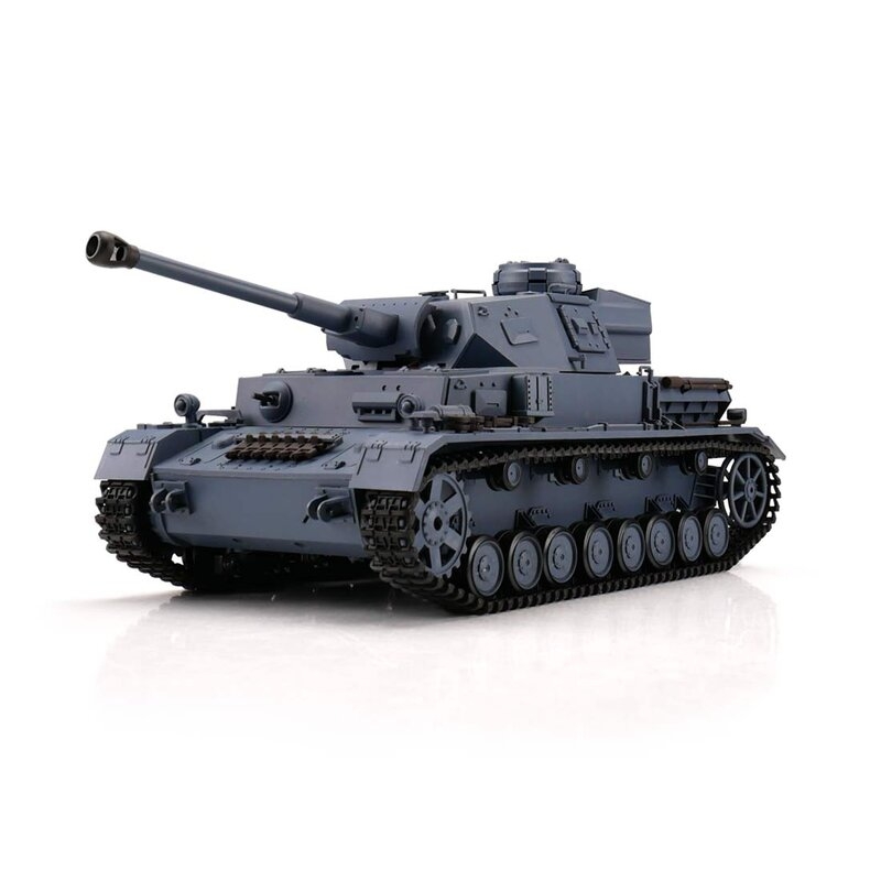 Fotografie produktu: Torro - Heng Long TORRO tank 1/16 RC PzKpfw IV provedení F2 šedá kamufláž - BB Airsoft+IR