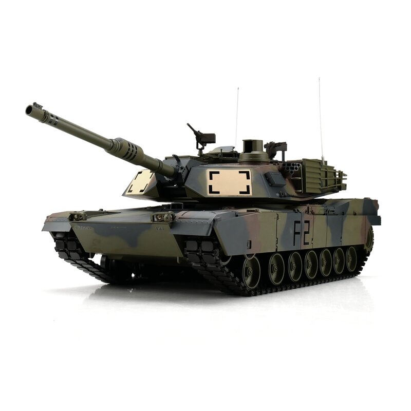 Fotografie produktu: Torro - Heng Long TORRO tank 1/16 RC M1A Abrams zelená kamufláž - BB Airsoft+IR