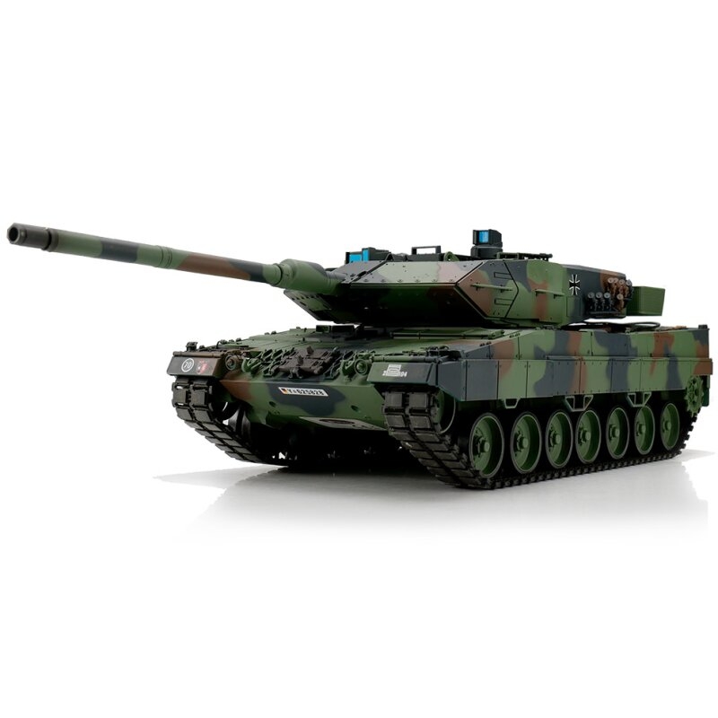Fotografie produktu: Torro - Heng Long TORRO tank 1/16 RC LEOPARD 2A6 NATO kamufláž - BB Airsoft+IR