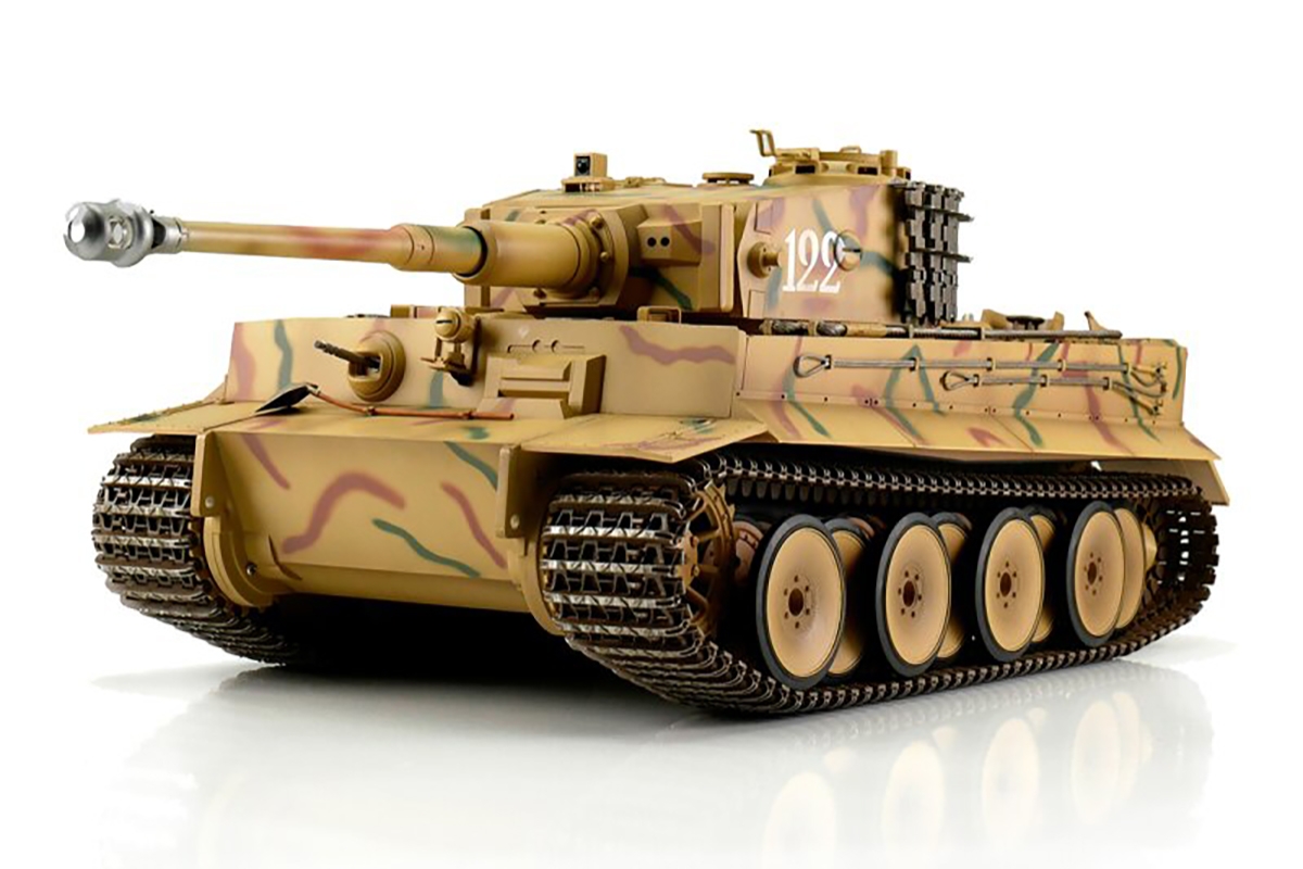 Fotografie produktu: TORRO 1/16 RC Tiger I Tank IR - letní kamufláž