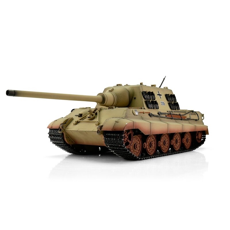 Fotografie produktu: TORRO tank PRO 1/16 RC Jagdtiger pouštní kamufláž - BB Airsoft