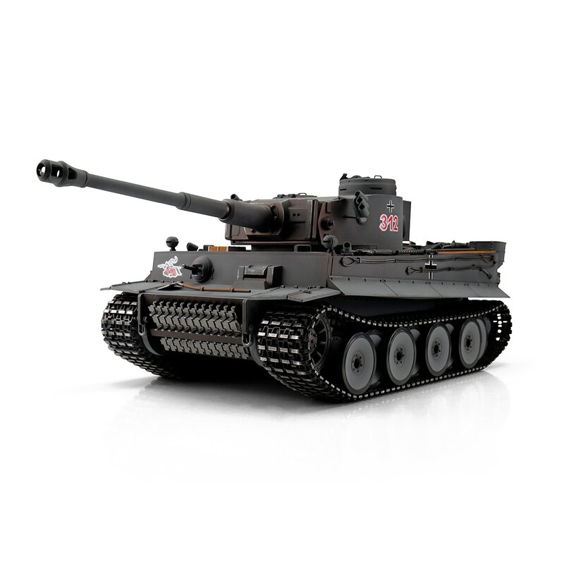 Fotografie produktu: TORRO tank 1/16 RC Tiger I dřívější verze šedá IR