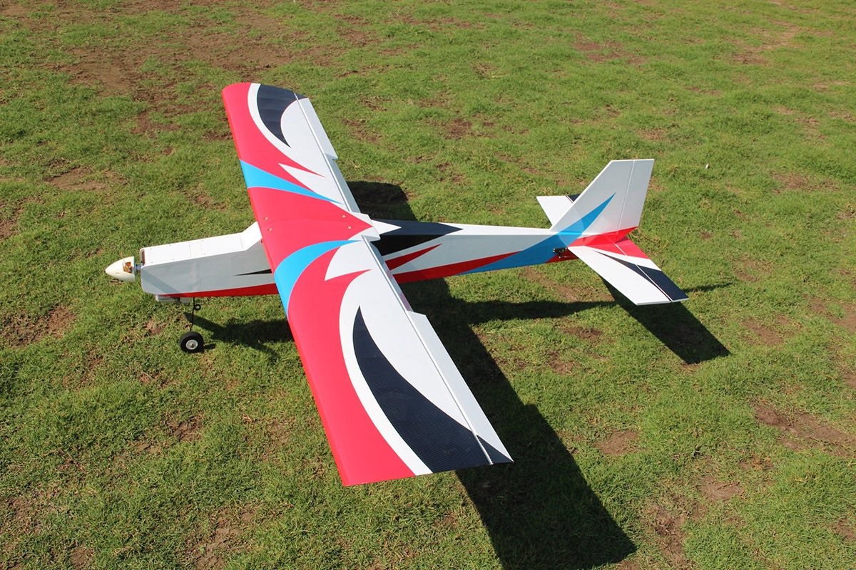 Fotografie produktu: Pilot RC 90" Trainer V2 2290mm Červeno-Modro-Černá