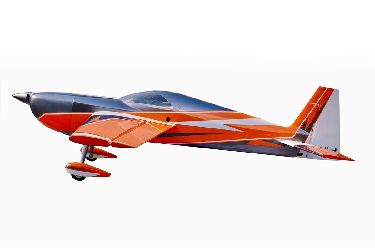 Fotografie produktu: Pilot RC 103" Laser V3 2610mm 120cc Oranžovo-Šedý