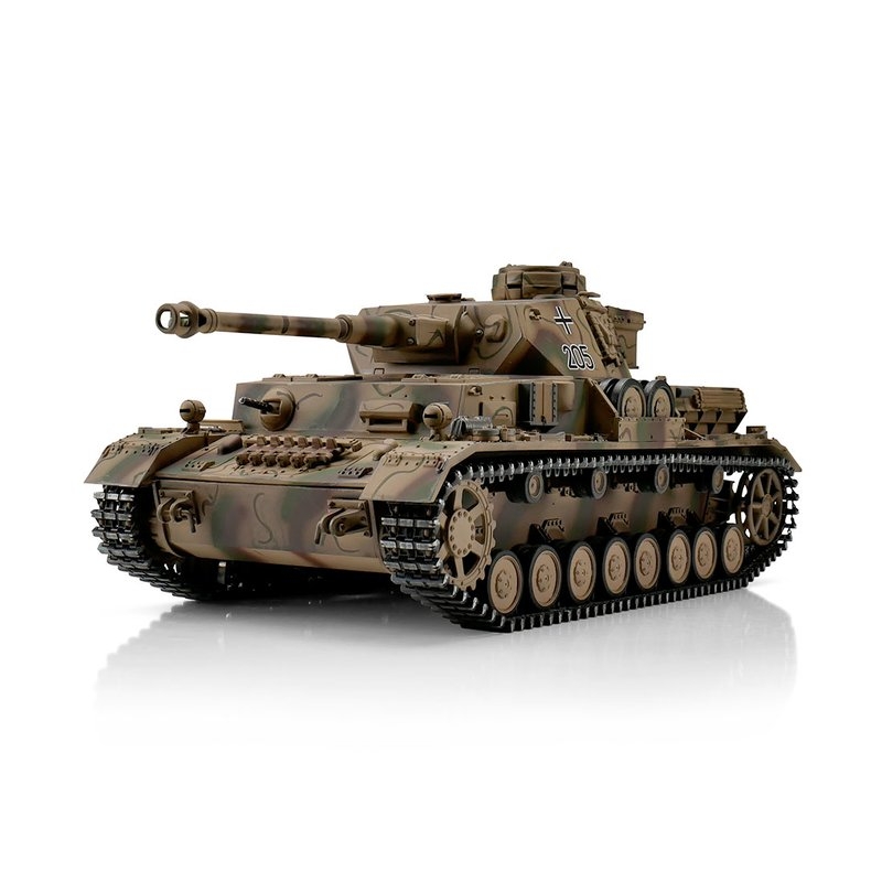 Fotografie produktu: TORRO tank PRO 1/16 RC PzKpfw IV provedení G vícebarevná kamufláž - infra IR