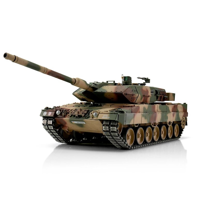 Fotografie produktu: TORRO tank PRO 1/16 RC Leopard 2A6 kamufláž - Airsoft BB