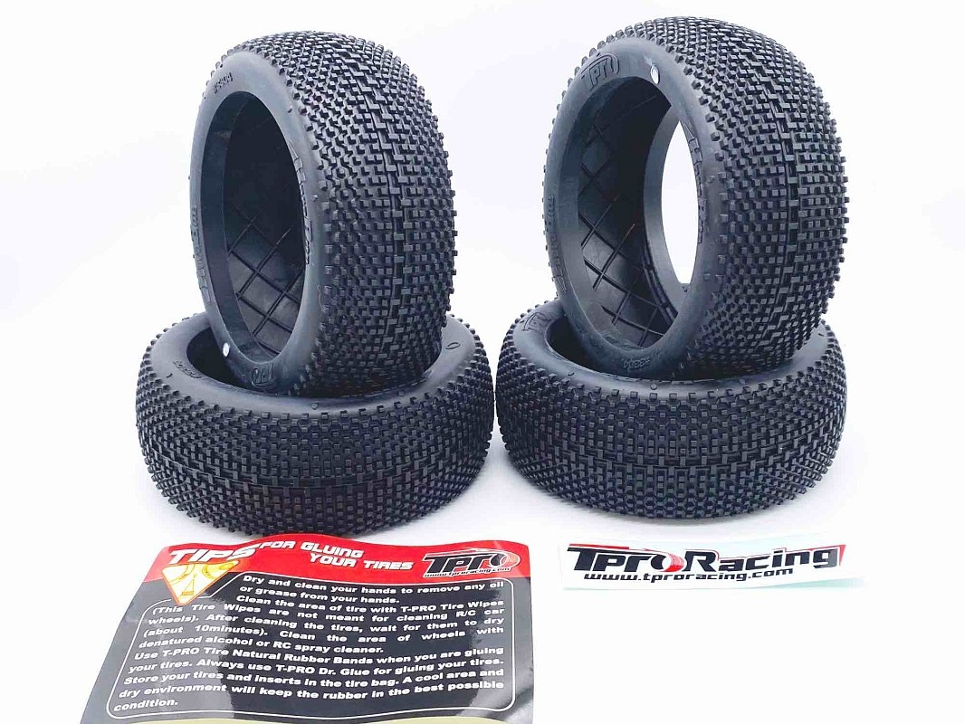 Fotografie produktu: TPRO 1/8 OffRoad Racing guma HARABITE - ZR Soft T3 směs 4 ks.