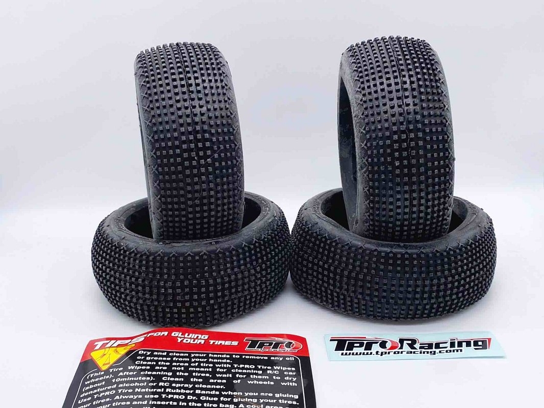Fotografie produktu: TPRO 1/8 OffRoad Racing guma LOOPER - ZR Soft T3 směs 4 ks.