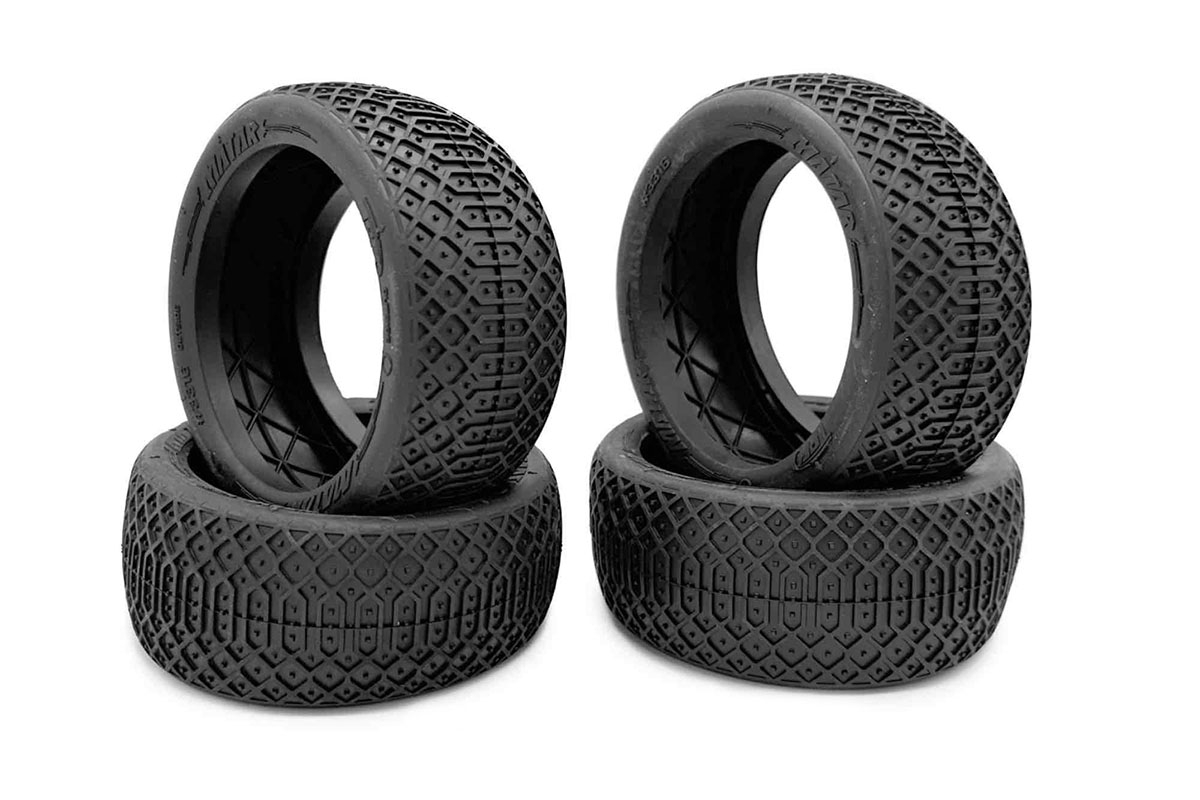 Fotografie produktu: TPRO 1/8 OffRoad Racing guma MATAR - CLAY Soft směs 4 ks.
