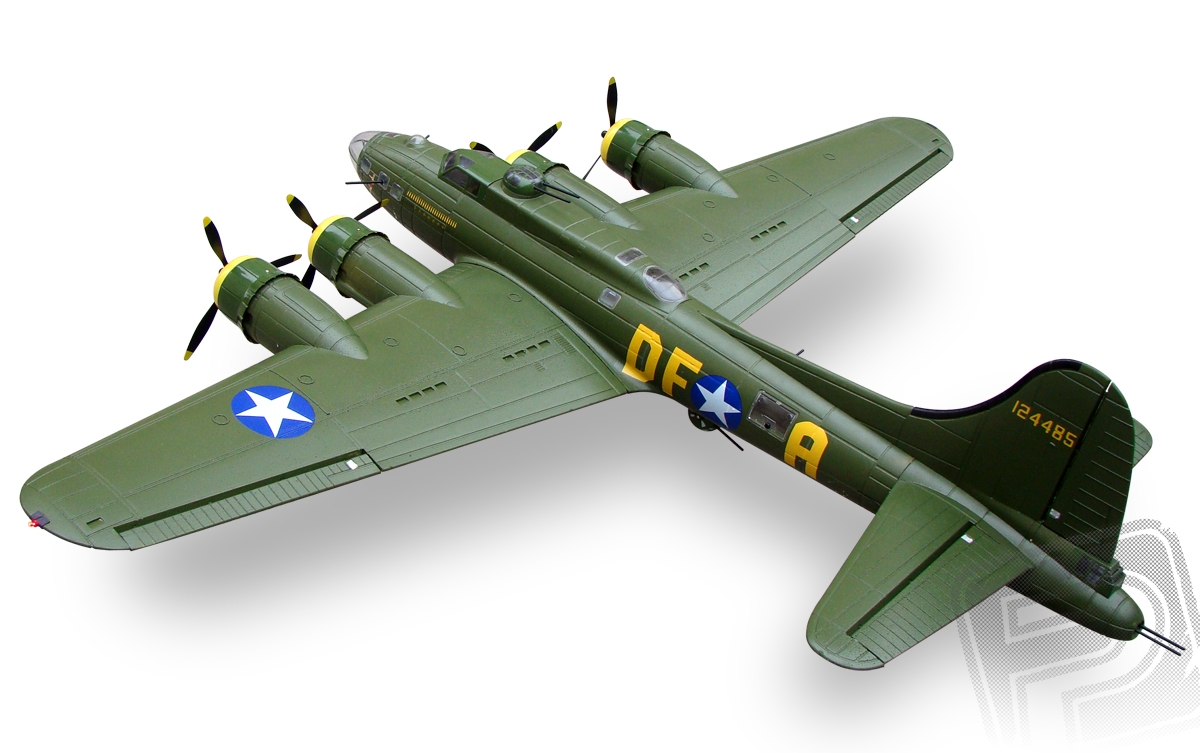 Fotografie produktu: Top RC B-17F Memphis Belle 1875mm ARF - zelená