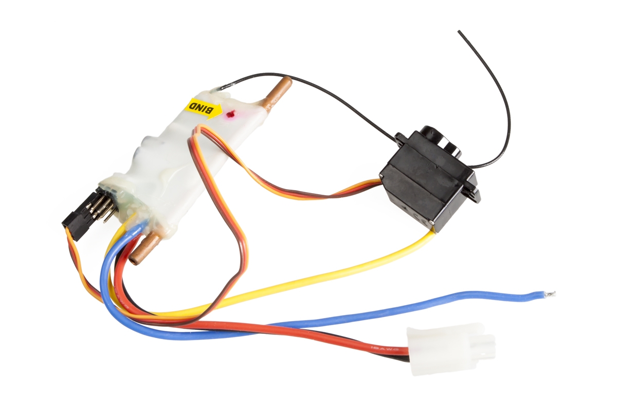 Fotografie produktu: Joysway Mad Shark - elektronika (ESC, RX 2,4GHz, Servo)