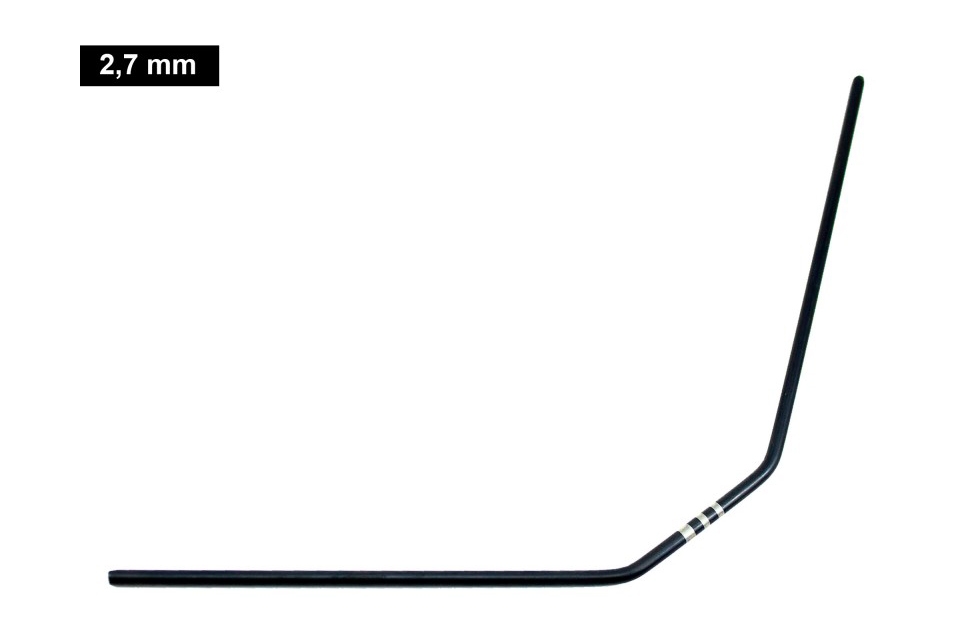 Fotografie produktu: Ultimate Racing Ultimate 2,7mm zadní stabilizátor pro Mugen, Associated, Xray, 1 ks.