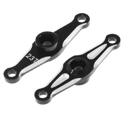 Fotografie produktu: Ultimate Racing Alu páka oboustranná, černá, pro JR / Sanwa / KO 1 ks.