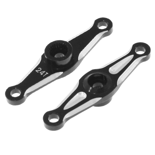 Fotografie produktu: Ultimate Racing Alu páka oboustranná, černá, pro Hitec 1 ks.