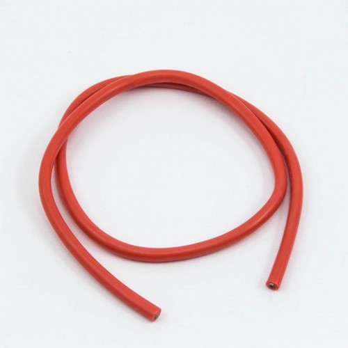 Fotografie produktu: Ultimate Racing Silikonový kabel 3,3qmm, 12AWG, 500mm, červený