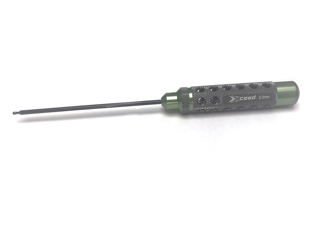 Fotografie produktu: XCEED Imbusový klíč - metrický - ALU verze s kuličkou 2.0 x 120mm (HSS typ)