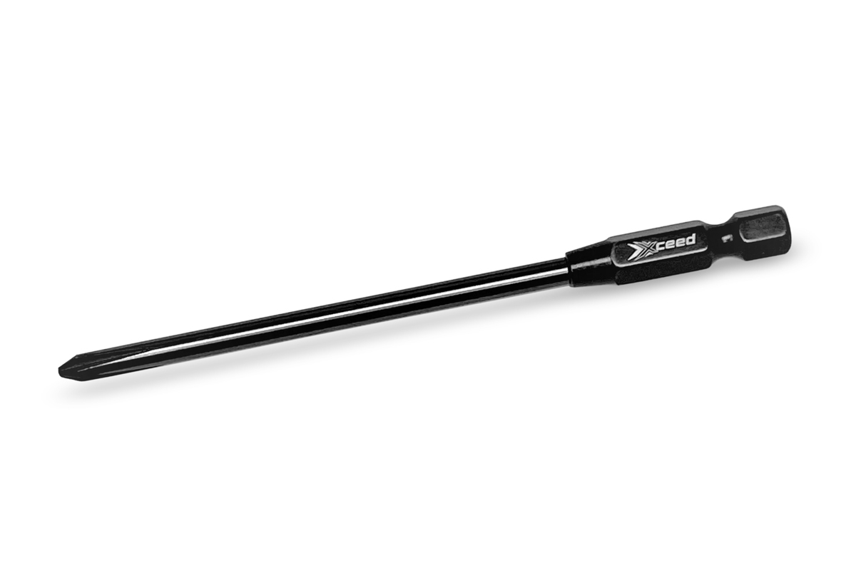 Fotografie produktu: XCEED Násada pro akku šroubovák - křížový 4.0 x 80mm - černý titan