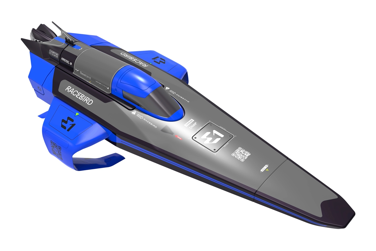 Fotografie produktu: Joysway E1 RaceBird Lite RC Hydrofoil Boat 2.4GHz RTR - Modrá