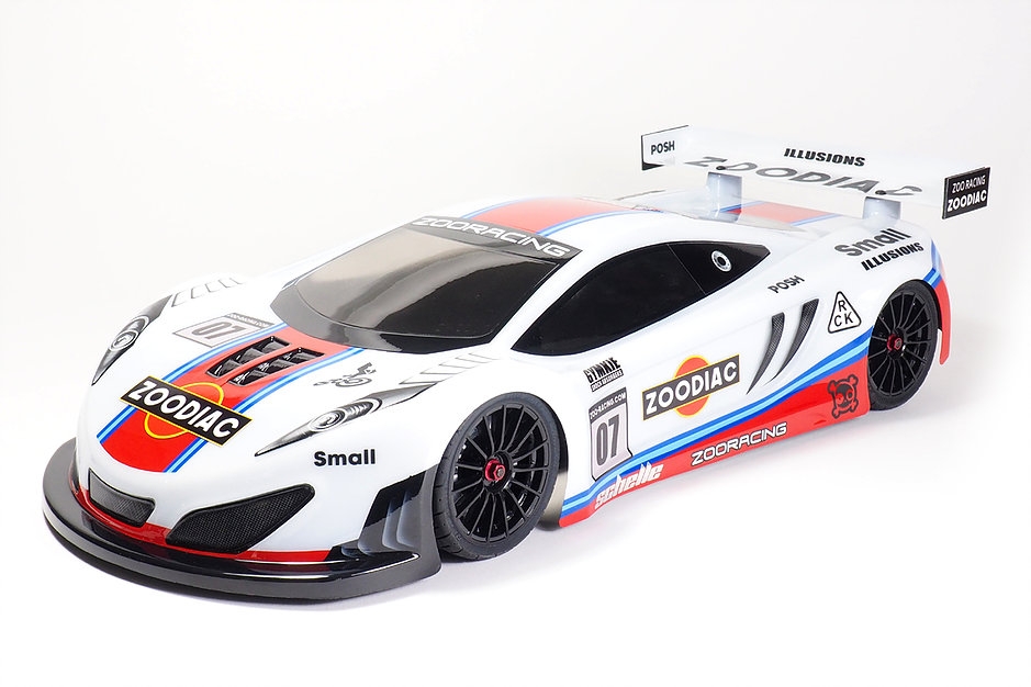 Fotografie produktu: ZooRacing Karoserie čirá ZooDiac GT 190mm - 0,7mm