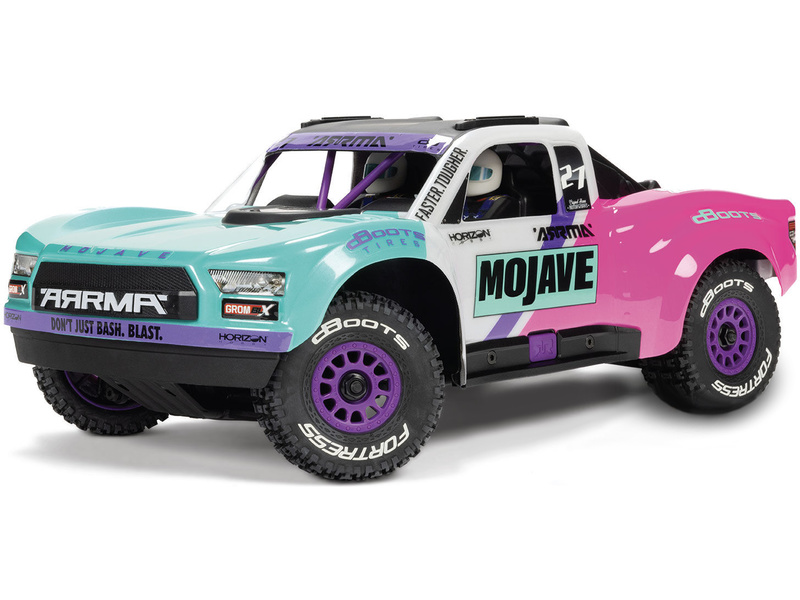 Fotografie produktu: Arrma Mojave Grom 223S BLX 1:18 4WD RTR tyrkysová