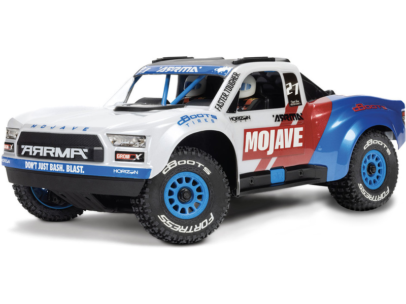Fotografie produktu: Arrma Mojave Grom 223S BLX 1:18 4WD RTR bílá