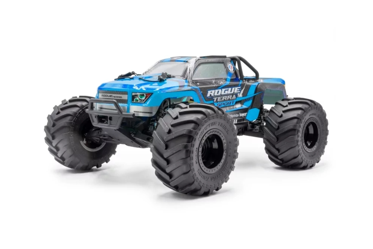 Fotografie produktu: HOBBYTECH ROGUE TERRA SPORT RTR Brushless Monster Truck 4WD, modrá