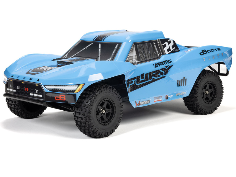 Fotografie produktu: Arrma Fury Mega 550 1:10 RTR modrá