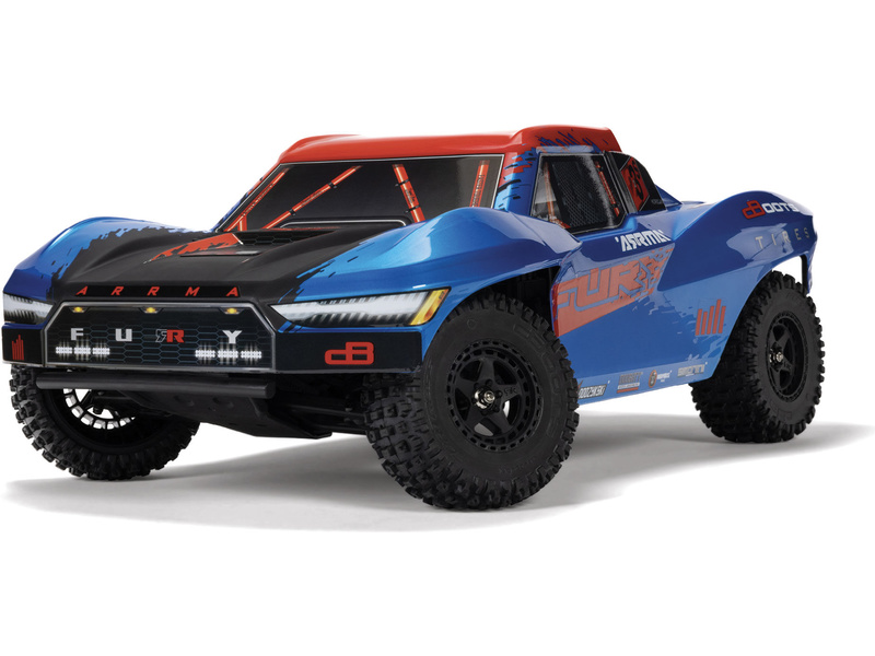 Fotografie produktu: Arrma Fury 223S BLX 2WD 1:10 RTR DSC modrá