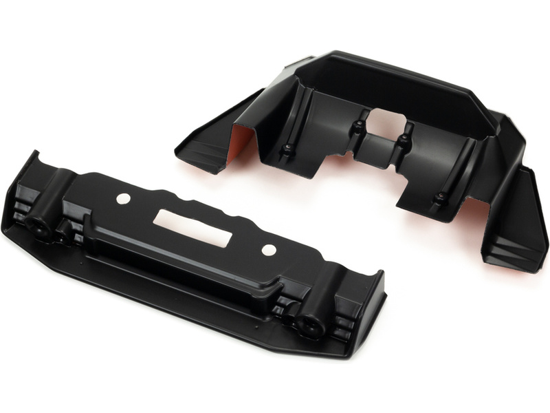 Fotografie produktu: Arrma splitter, difuzor černý/oranžový: Felony 6S BLX