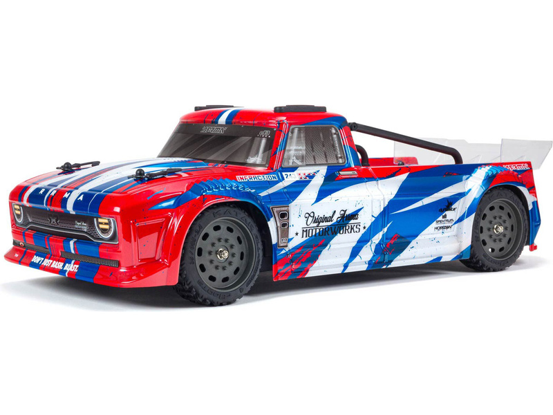 Fotografie produktu: Arrma Infraction Mega 1:8 4WD RTR červená