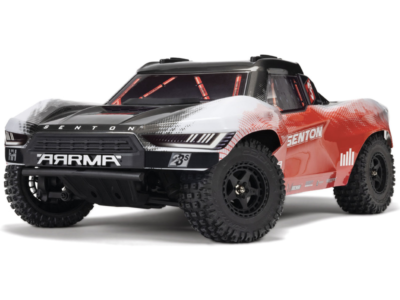 Fotografie produktu: Arrma Senton 223S BLX 4WD 1:10 RTR DSC červená