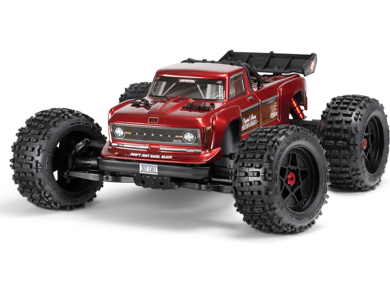 Fotografie produktu: Arrma Outcast 4S V2 BLX 1:10 4WD RTR červená