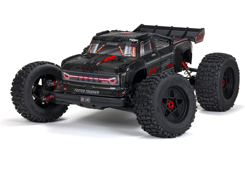 Fotografie produktu: Arrma Outcast 8S BLX 1:5 4WD EXB RTR černá
