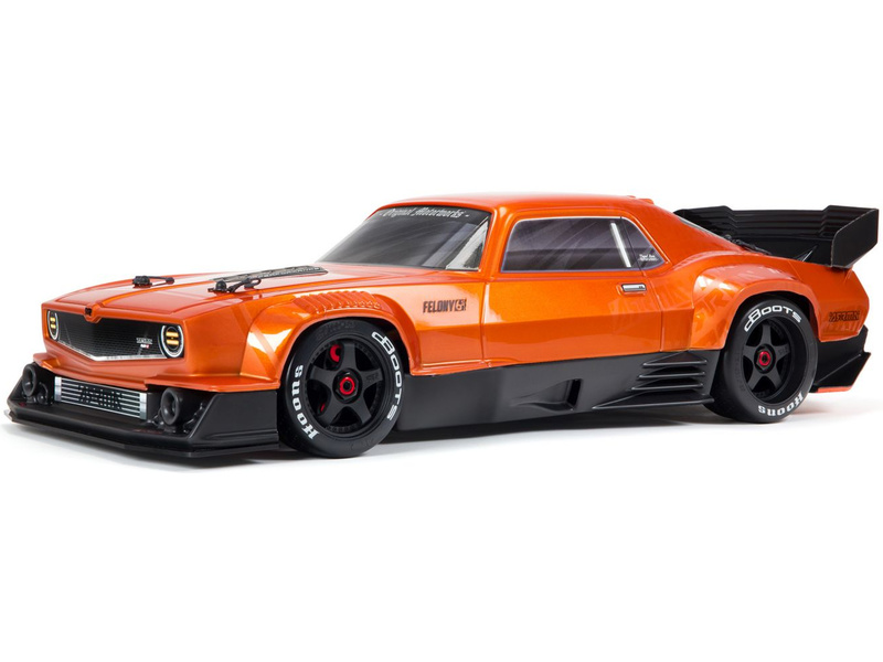 Fotografie produktu: Arrma Felony Resto Mode 6S BLX 1:7 RTR oranžová