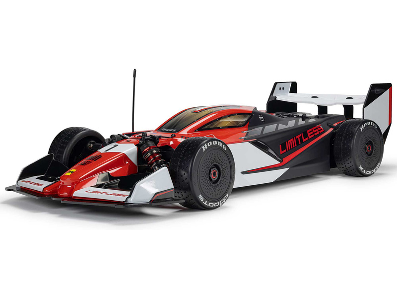 Fotografie produktu: Arrma Limitless 8S BLX 1:7 4WD AVC RTR červená/černá