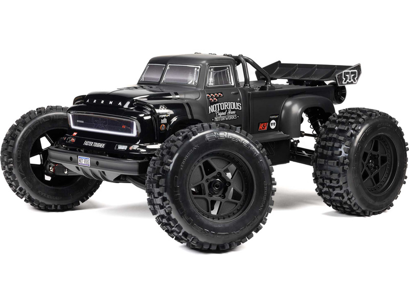 Fotografie produktu: Arrma Notorious 6S V6 BLX 1:8 4WD RTR černá