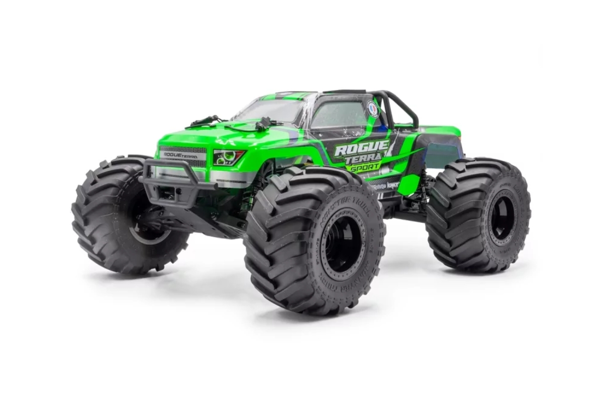 Fotografie produktu: HOBBYTECH ROGUE TERRA SPORT RTR Brushless Monster Truck 4WD, zelená