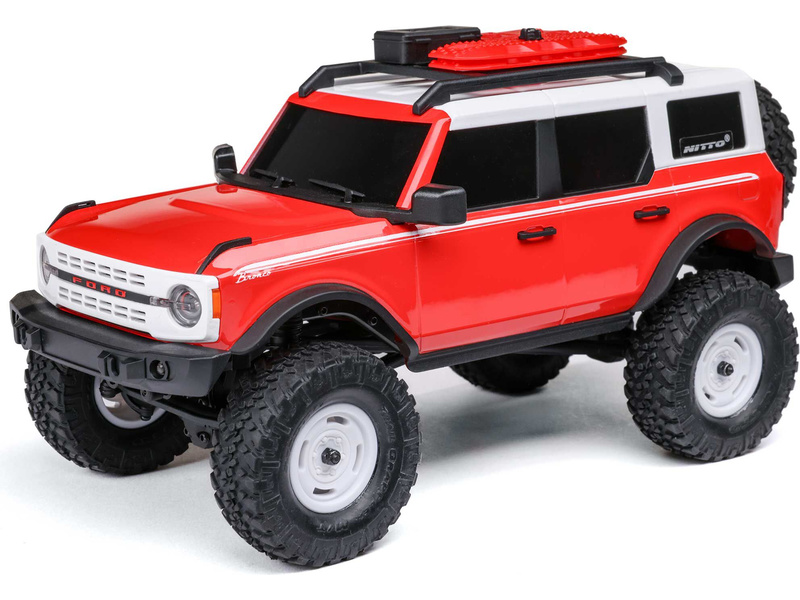 Fotografie produktu: Axial SCX24 Ford Bronco 2021 1:24 4WD RTR červený
