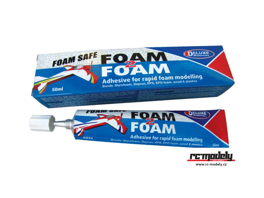 Foam 2 Foam flexibilní lepidlo na pěnové hmoty 50ml - RC Modely Praha