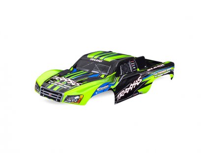 Traxxas karosérie Slash 2WD zelená (bezsponková)