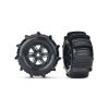 Traxxas kolo 4.3/5.7", disk černý,pneu Paddle (pár)