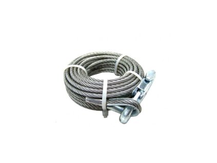 lano k navijaku 6 mm 10 m vcetne haku