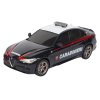 reel toys rc auto alfa romeo giulia quadrifoglio carabinieri 118 24 ghz